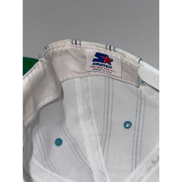 Vintage 1994 Charlotte NCAA Final Four White Teal Snapback Starter - Picture 6 of 6